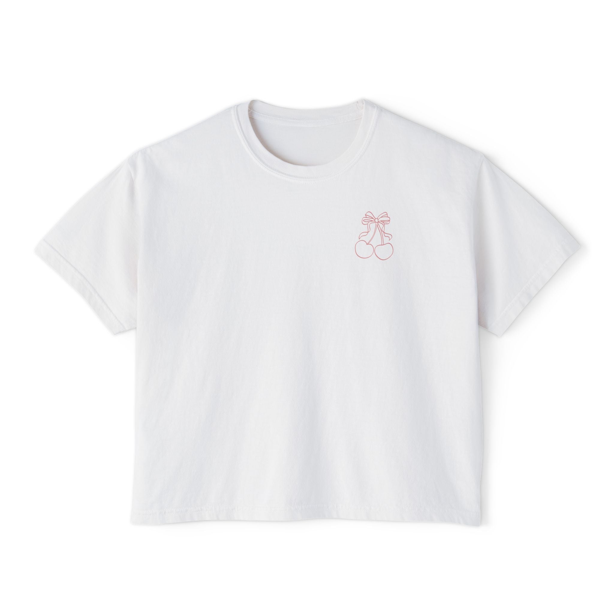 Pretty Girls Eat Dessert Boxy Tee