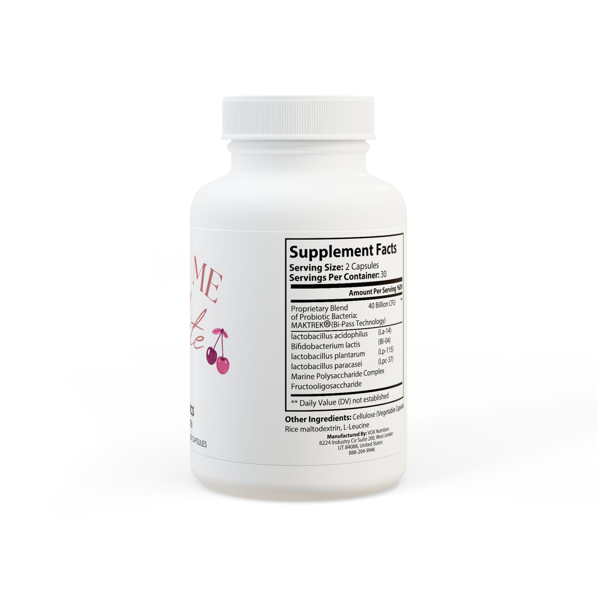 Probiotics Supplement (60 Capsules)